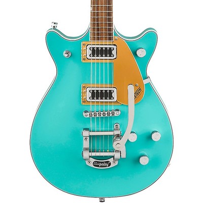 Gretsch G5232T Electromatic Double Jet FT W/Bigsby Electric Guitar Caicos Green