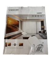 MAGCUBIC HY300 Pro Portable Home Theater Projector WiFi HDMI Android iOS White