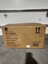 5.5 Ft LED Black Skeleton Pony Horse For Hearse Home Depot Halloween BRAND NEW