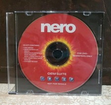 Nero Burning OEM Suite Software for DVD-writers -No Product Key