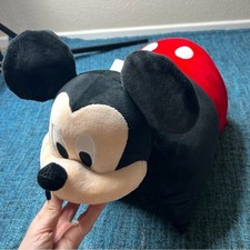 Disney Parks Mickey Mouse Convert Pillow Plush NWT Large 20" Long