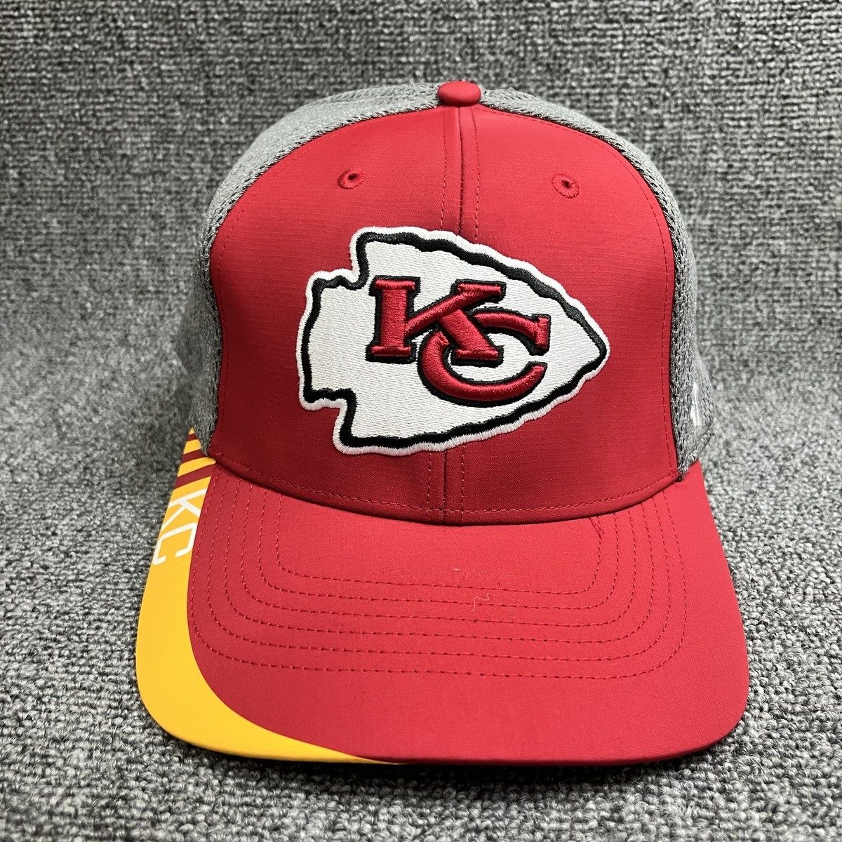 New '47 Kansas City Chiefs NFL Trucker Cap Red Gray Mesh KC Arrowhead Hat