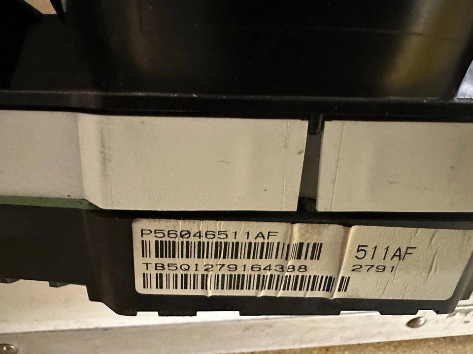 Cuadro de instrumentos velocímetro 2011 2012 2013 2014 Dodge Avenger 63.050 millas Foto 3 de 4