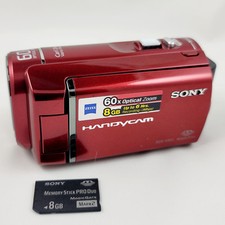 Sony Handycam DCR-SX41 Red Camcorder Bundle