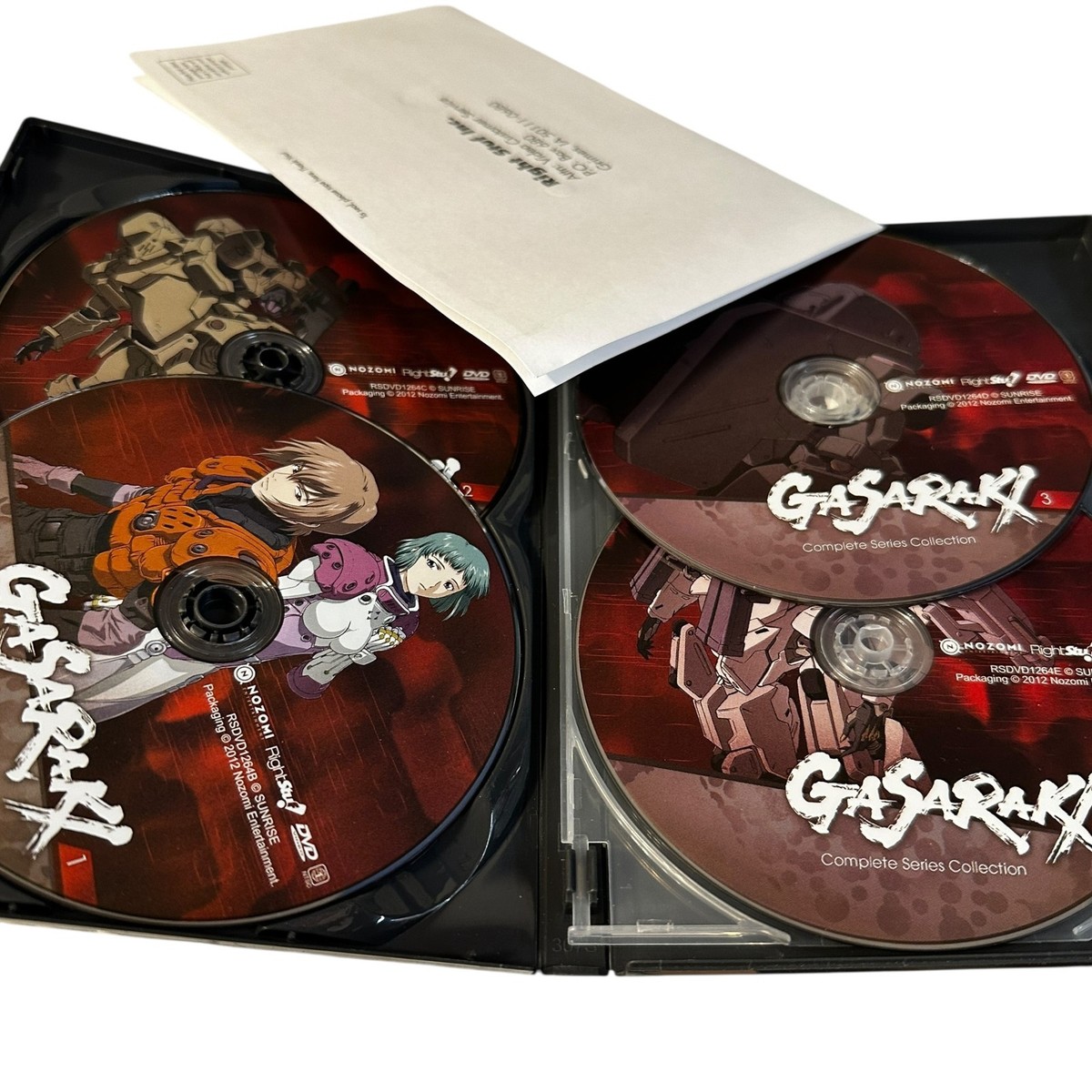 Gasaraki: The Complete Series Collection (DVD, 2012, 5-Disc Set