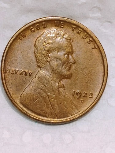 1922 D ~ LINCOLN WHEAT CENT ~ CH AU
