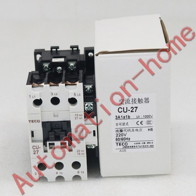 1PC New TECO CU-27 220V contactor In Box   *pz