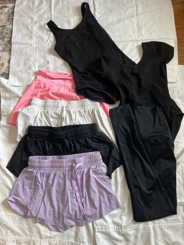 Girls Dance Ballet Clothes Lot Size LC Shorts Weissman Leggings Capezio Leotard
