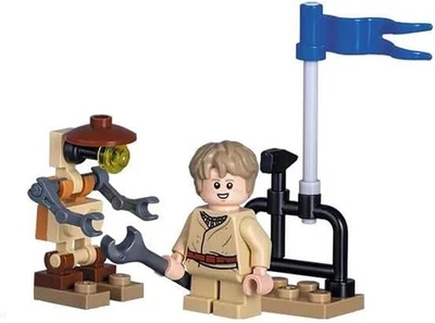 LEGO Star Wars : Minifigure Anakin Skywalker Avec Droid De Fosse - Photo 1/4