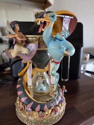 Disney 1992 Schneekugel Musical Show Aladdin Sanduhr Design