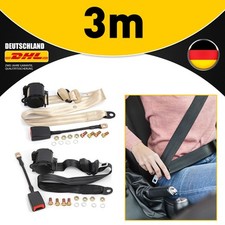 Für VW T2 T3 T4 LT 3 Punkt Automatikgurt Sicherheitsgurt Gurtpeitsche E Prüfung