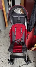 Maclaren Quest Navy/Crimson Umbrella Single Seat Stroller