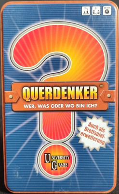 Querdenker Wer Was oder Wo bin Ich? University Games ab 10 Jahren vollständig
