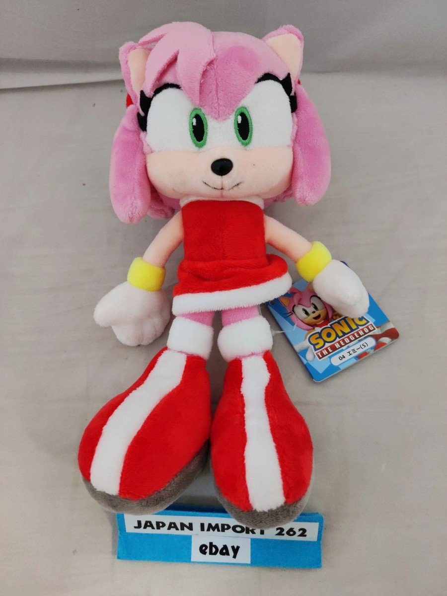 SEGA Sonic The Hedgehog Peluche AMY Peluche Bambola Sanei Giappone - Foto 5