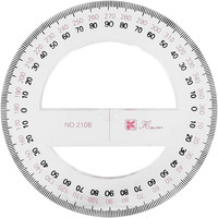 Kreis Winkelmesser 360 Grad Winkelmesser Lineal Mathe Geometrie Werkzeuge FüR Sc