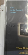 McINTOSH LABS OEM C46 C-46 AUDIO CONTROL CENTER PRODUCT BROCHURE - MINT 