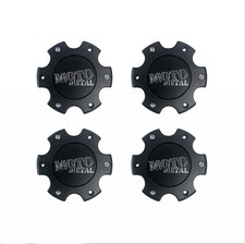4pcs for Moto Metal 845L145 Matte Black Wheel Center Cap Hub Caps