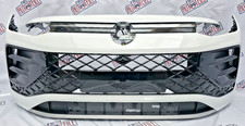 Original VW Tayron 57L R-Line Stoßstange Stoßfänger vorne Pure White C9A
