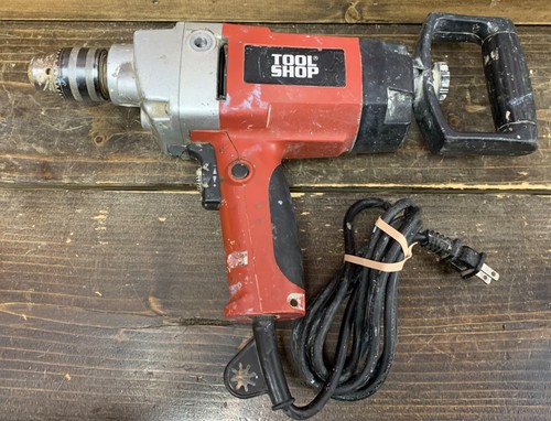 Tool Shop 1/2in D-Handle Drill (HEAVILY USED)