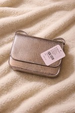 Deena And Ozzy Silver Clutch Bag