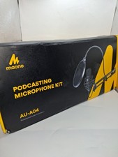 Maono AU-A04 Podcasting Microphone Kit USB Plug n Play w/ Boom Arm Stand 120 dB