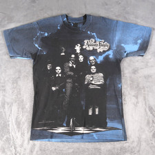 Vintage 1991 Addams Family AOP Movie Promo Sz M Stanley desantis Made in USA