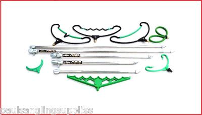 Dinsmore ArrowPoint Bank Stick & Rod Rest Heads Assortment Set | Fishing Rod Holder Accessories