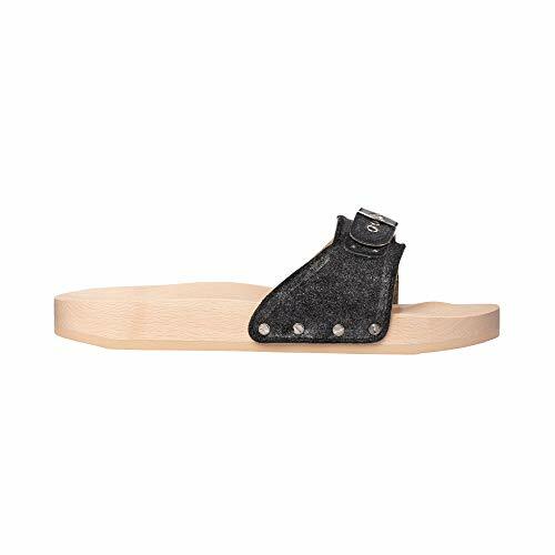 SCHOLL - ZOCCOLO DONNA IN LEGNO - PESCURA FLAT NERO - SS21 | eBay