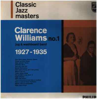 Clarence Williams No. 1 1927-1935 FOC NEAR MINT Philips Vinyl LP