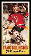 Craig Billington #169 1993-94 Fleer PowerPlay Ottawa Senators