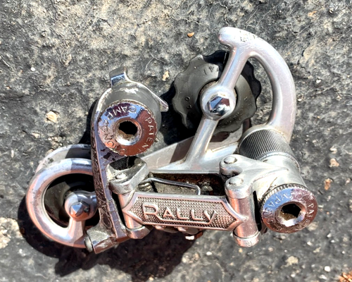 Vintage CAMPAGNOLO RALLY 1st Gen Rear Derailleur Long Cage Touring 13-36 Range - Picture 8 of 20