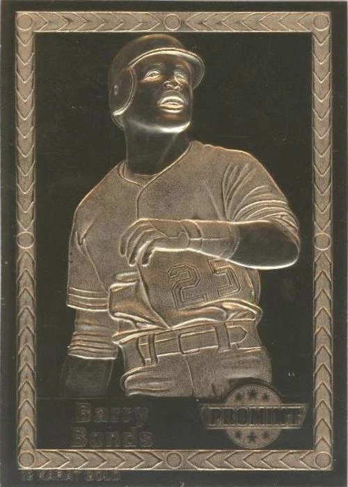 ProMint 22K Gold Barry Bonds #2 1992-98 for sale | eBay