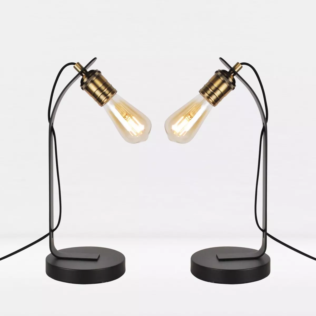 2 light desk online lamp