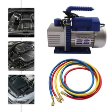 Vacuum Pump Auto AC Repair Complete Tool kit A/C Refrigeration Kit For Car Air