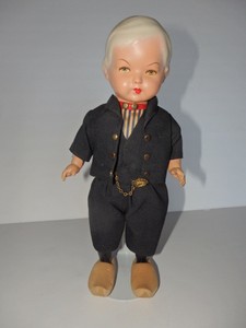 vintage dutch boy doll