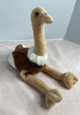 Retired - Ty Beanie Baby -  Stretch the Ostrich