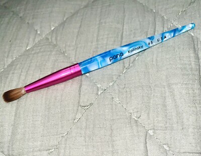 USA #1 Famous PANA Top Quality Kolinsky Acrylic Round Nail Brush Size 6 to 22