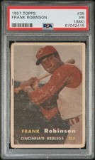 1957 Topps Frank Robinson #35 PSA 1(MK) PR NICE CENTERING!