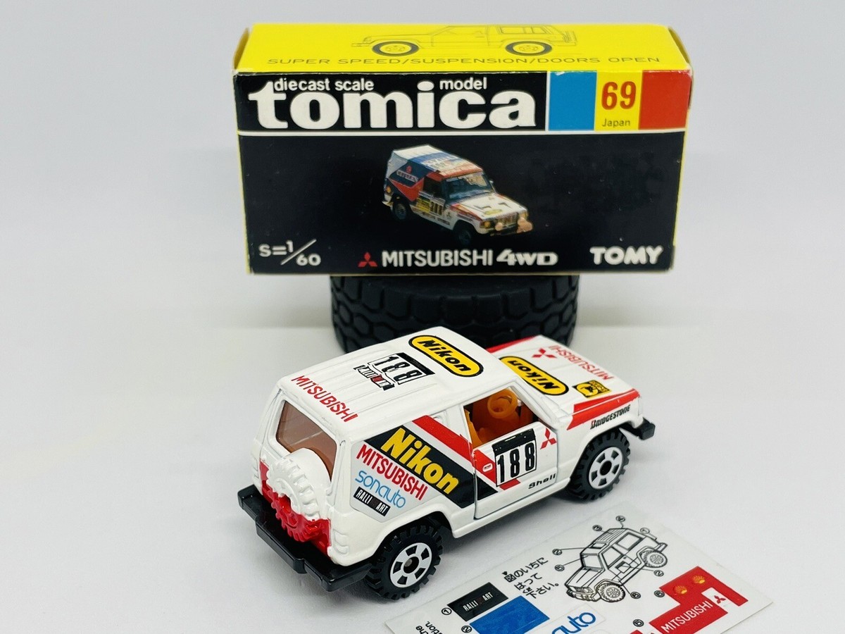 Tomica Tomy 69-4-26 Mitsubishi Pajero 4WD - Nikon - Made In Japan