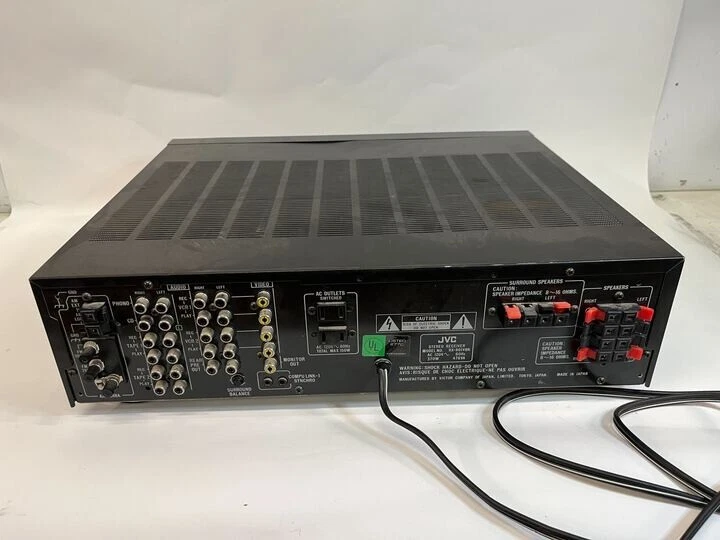 JVC RX-801VBK RECIEVER AMPLIFIER/ 370 W/ JAPAN - Image 2 of 2