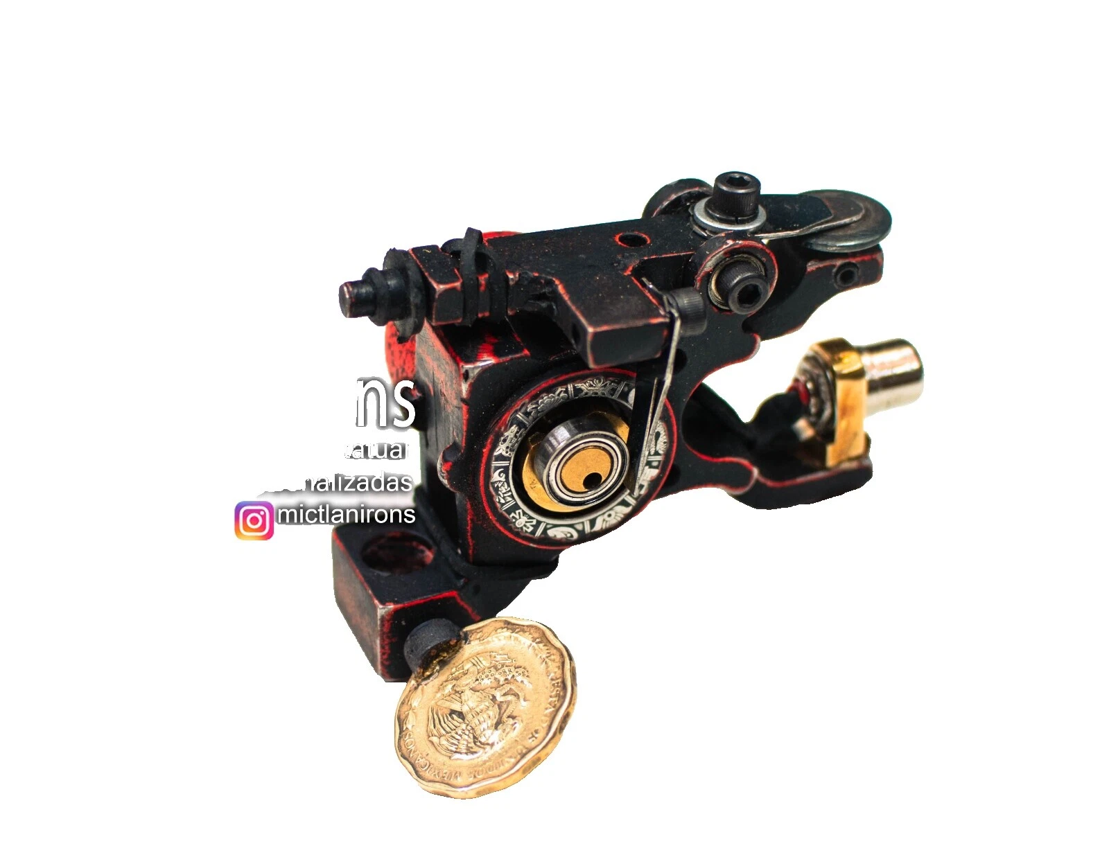 Carbon Steel Black Rotary Tattoo Machines