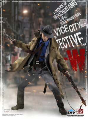 Coomodel & Ouzhixiang 1/6 Vc001 Vice City The Detective W Standard