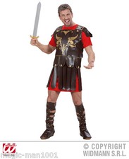 S7319 Gladiator Kostüm - Gladiatoren Verkleidung - Römerkostüm Gr. 140 cm bis XL