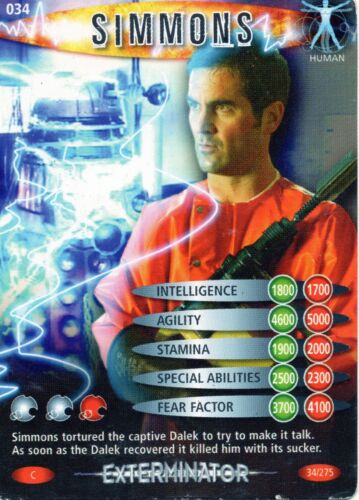 Doctor Who Battles In Time Individual Trading Cards ( Cards 1 to 350 ) - Picture 18 of 235