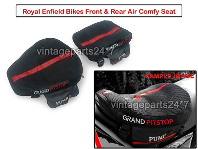 Für Royal Enfield Super Meteor 650 Luftbequemes Sitzkissen vorne und hinten