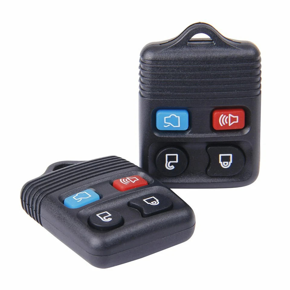 2X Alarma Transmisora Llavero Control Remoto Coche Entrada Sin Llave Para Ford 2003-2007 Foto 4 de 4