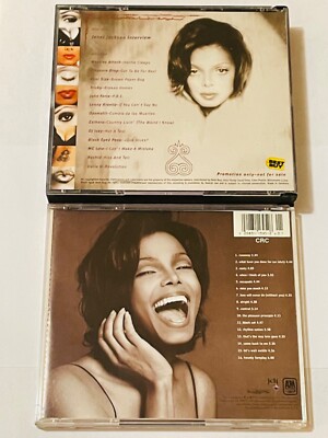 JANET JACKSON Design Of A Decade 1986/1996 CD +BONUS Velvet Rope
