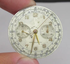 Vintage Landeron 48 chronograph watch movement