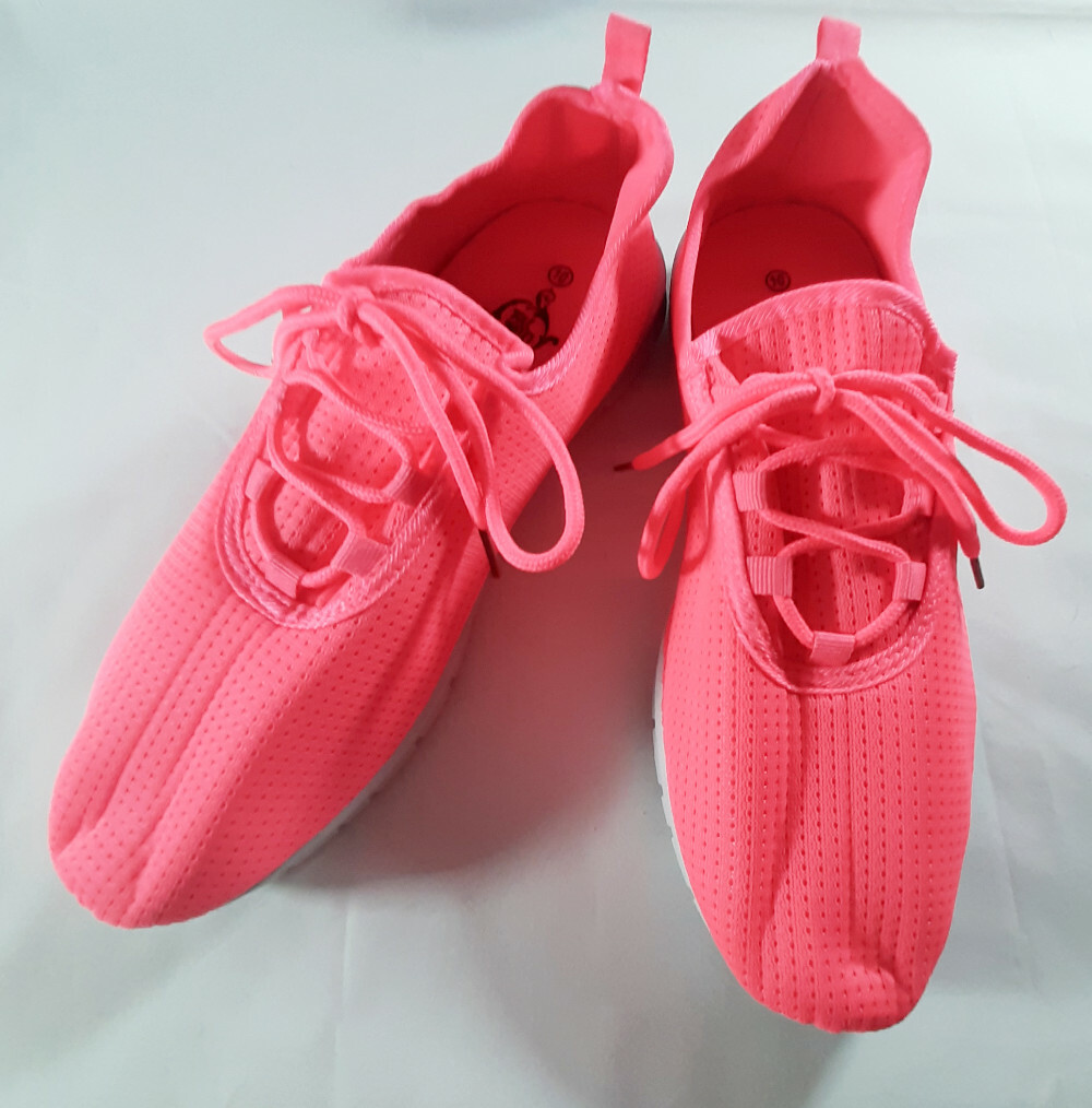 SAOLA Sneakers Hot Pink con suole spesse in gomma per camminare viaggiare spiaggia canottaggio