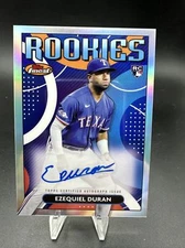 2023 Finest Rookie Design Variation Autographs #RDAED Ezequiel Duran Auto
